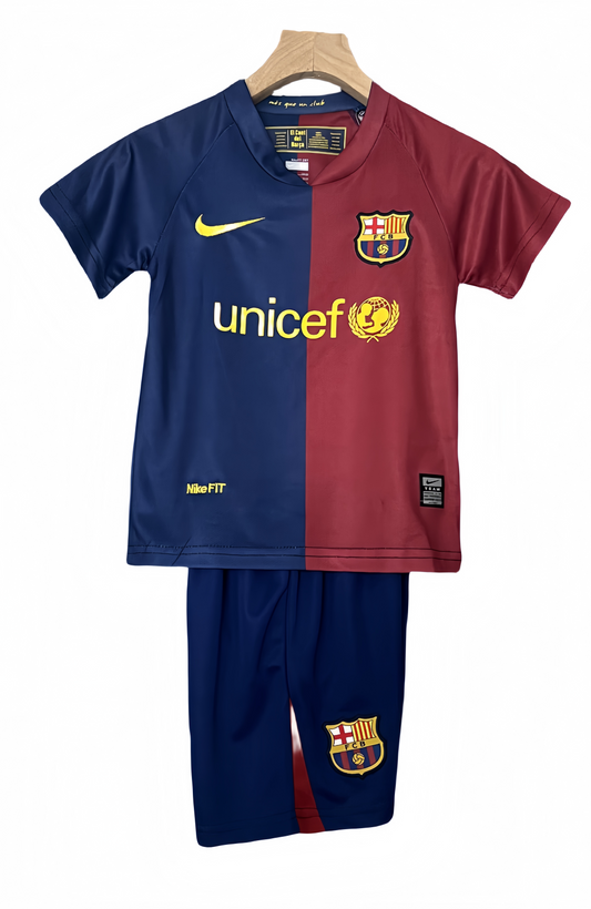 2008/2009 Kids Barcelona Retro Home Shirt
