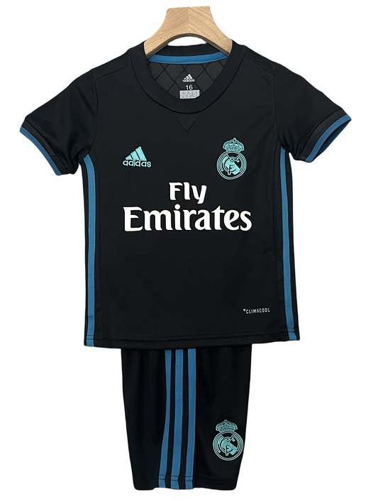 2017/2018 Real Madrid Away Retro Shirt for Kids