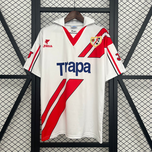 97/98 Rayo Vallecano Home Retro Shirt