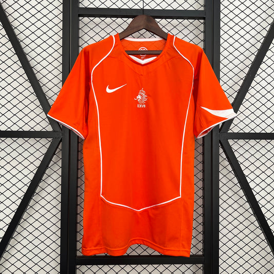 2004 Netherlands Home Retro shirt