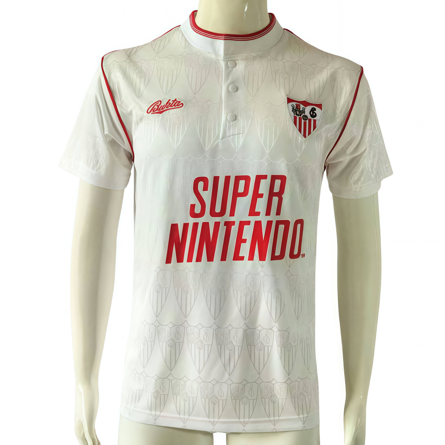 1991/1992 Sevilla FC Home Vintage Shirt