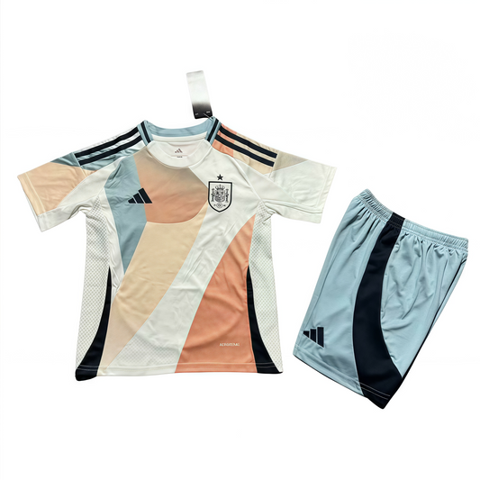 2025-2026 Spain Away Shirt for Kids