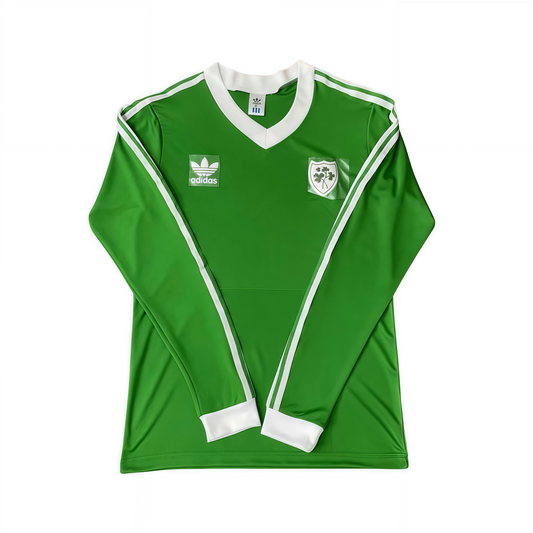 1986 Ireland Home Retro Long Sleeve Shirt