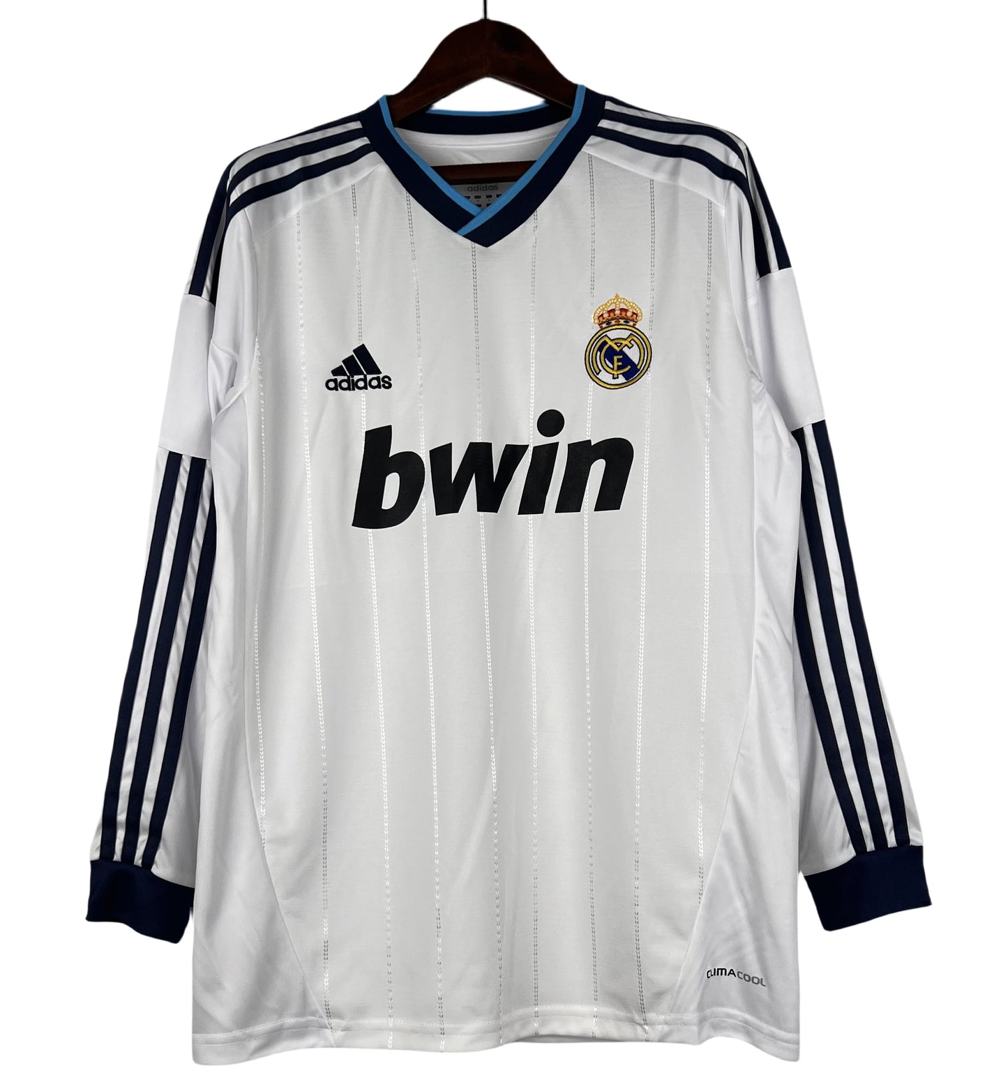 2012/2013 Vintage Real Madrid Long Sleeve Home Shirt