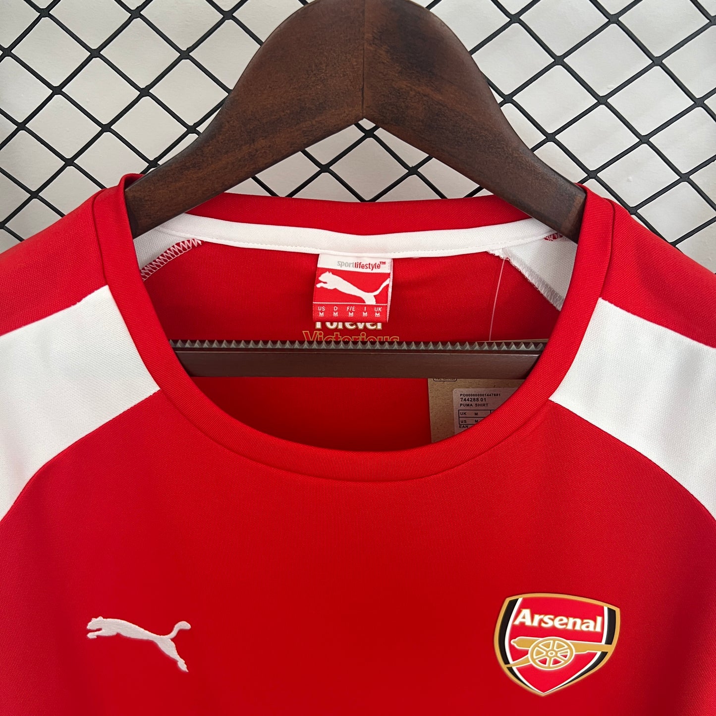 14/15 Arsenal season home retro shirt