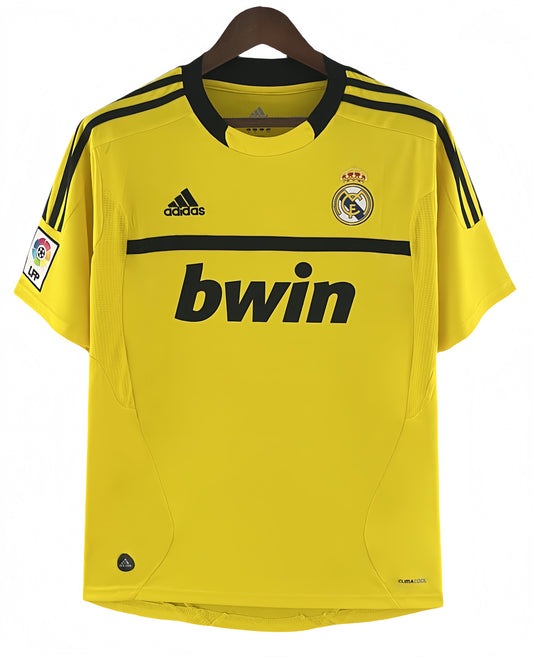 2011/2012 Real Madrid Goalkeeper Yellow Vintage Shirt