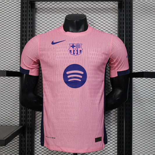 2025/2026 Barcelona Pink Shirt（Player）