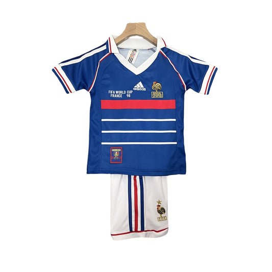 1998 France Kids Home Shirt