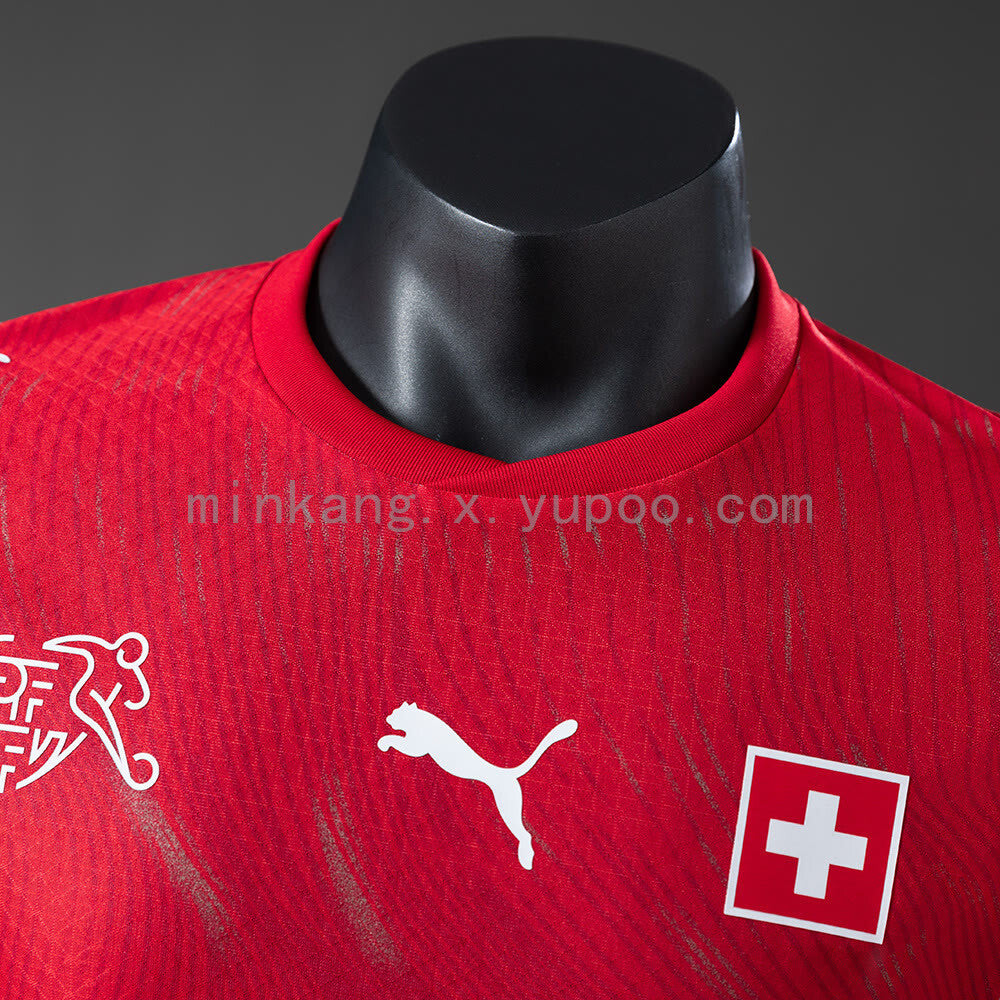 2026 Switzerland Home Fan Edition Jersey