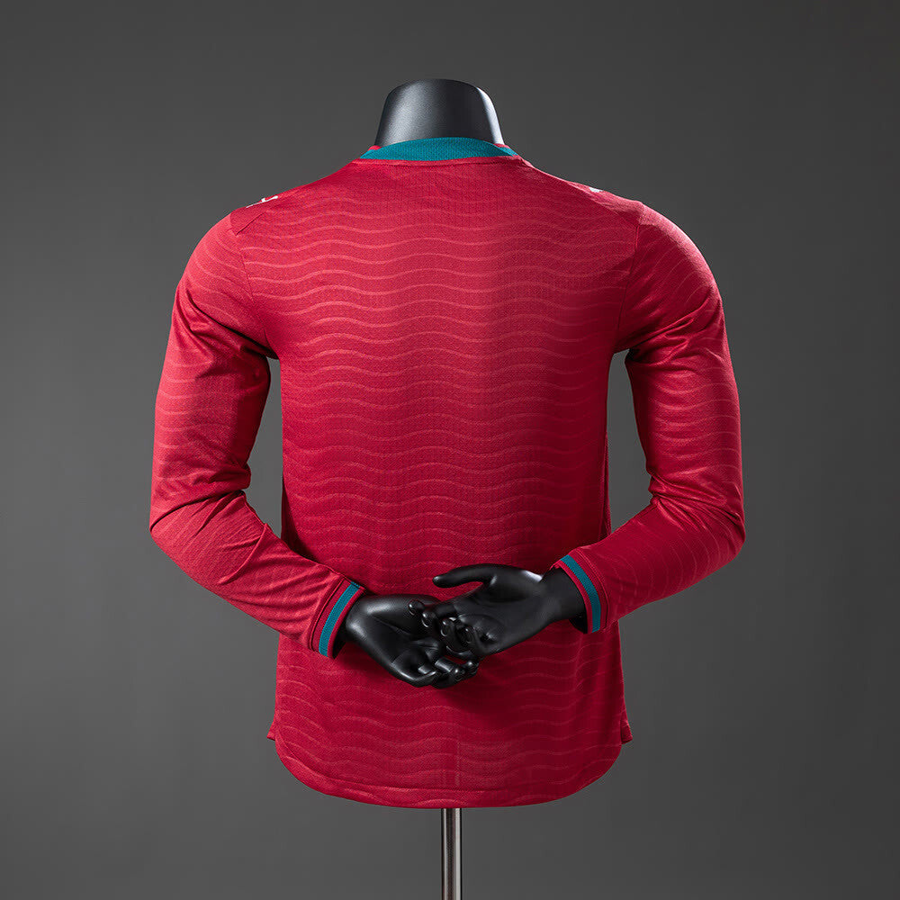 2026 Portugal Home Fan Edition Long-Sleeve Jersey