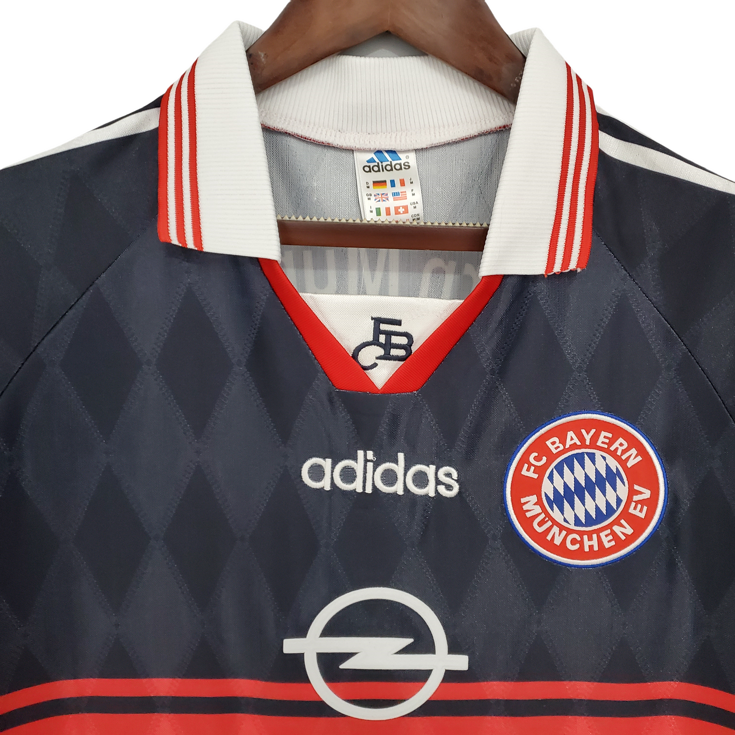 1997/1999 Bayern Munich Retro Home Shirt