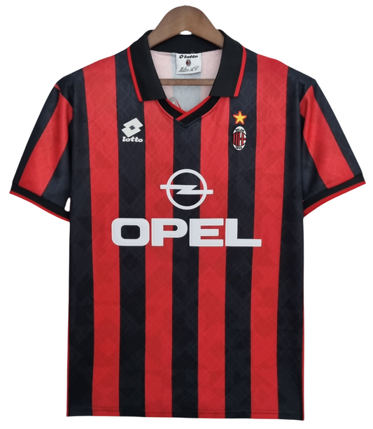1995/1996 Retro Season AC Milan Home Shirt