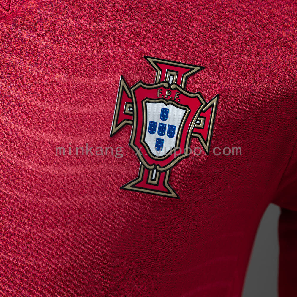 2026 Portugal Home Fan Edition Long-Sleeve Jersey