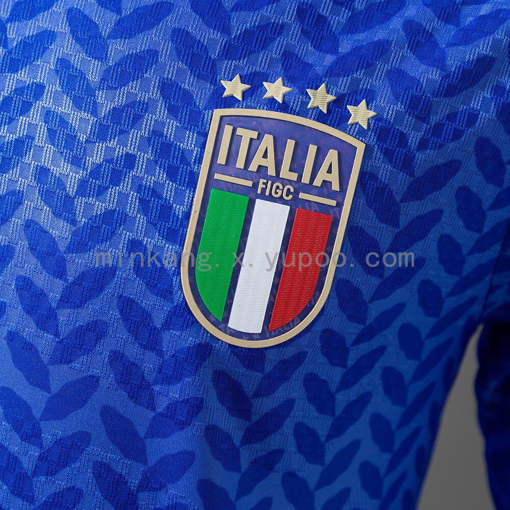 2026 Italy Home Fan Edition Long-Sleeve Jersey