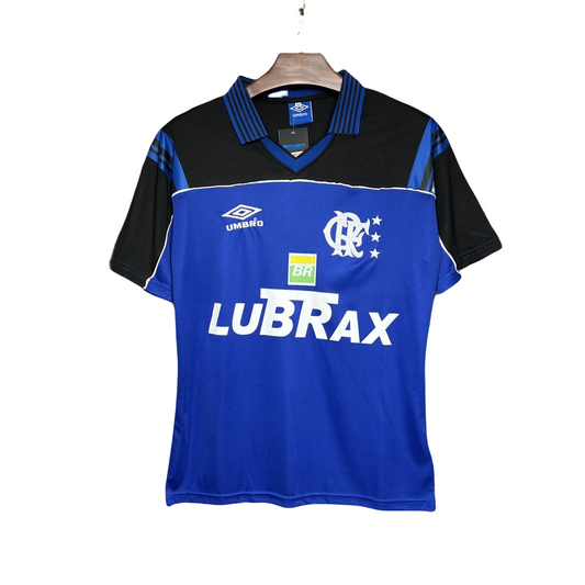 1999 Flamengo Blue Goalkeeper Jersey Vintage Shirt