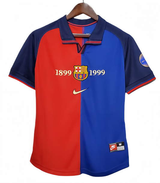 Barcelona 100th Anniversary Home Retro Shirt