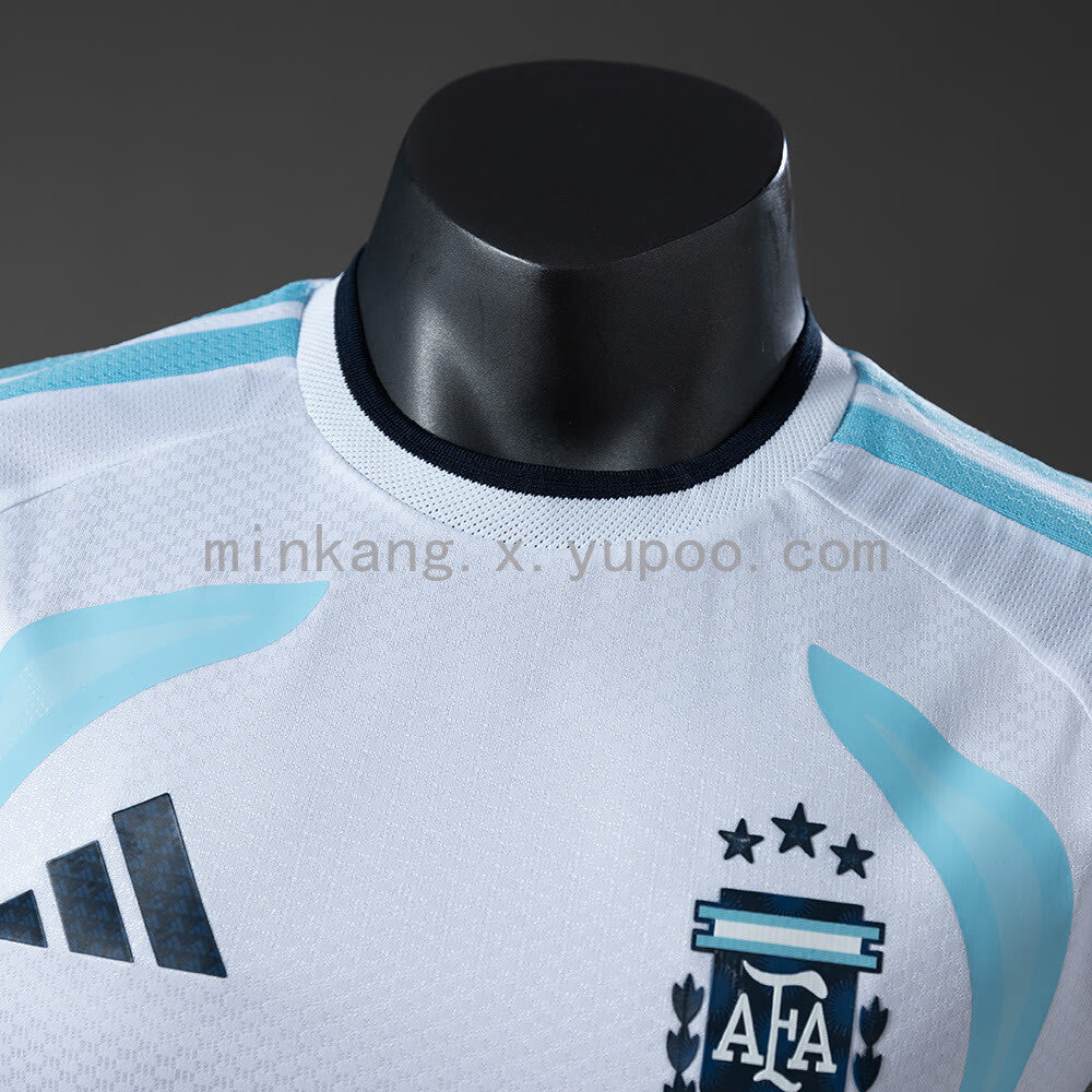 2026 Argentina Player Training Kit - White Jersey