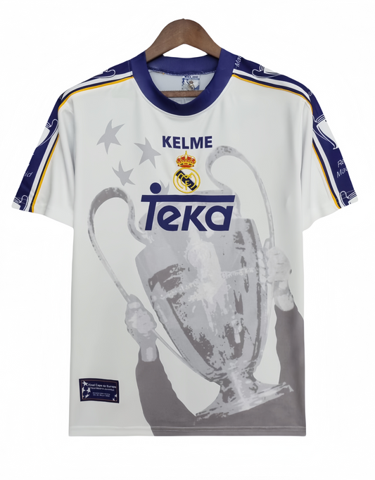 1997-1998 Real Madrid Champions League 7-time Champions League commemorative vintage shirt