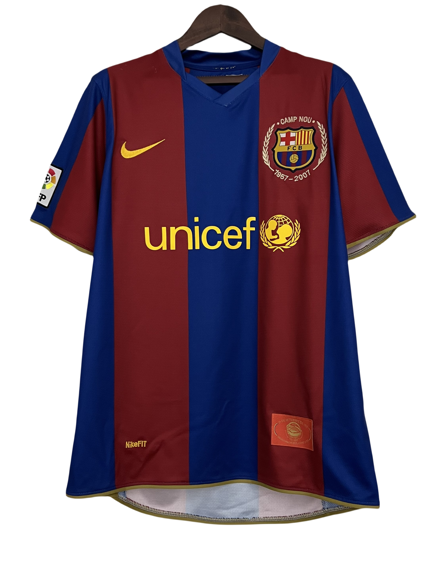 2007/2008 Vintage Barcelona Home Retro Shirt