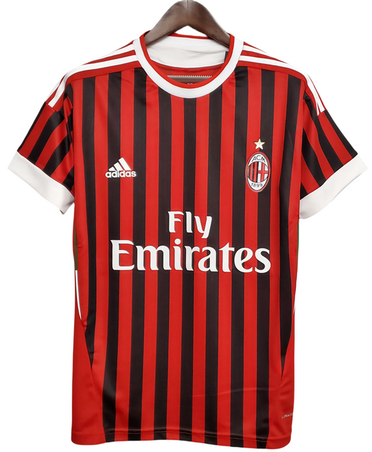 2011/2012 AC Milan Retro Home Shirt