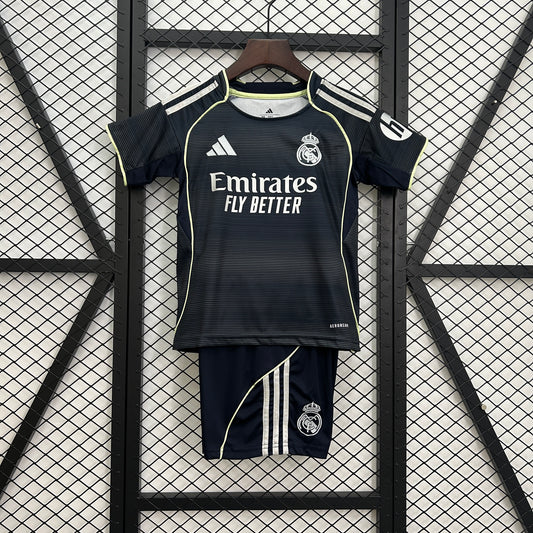 2025/2026 Real Madrid Away Shirt for Kids