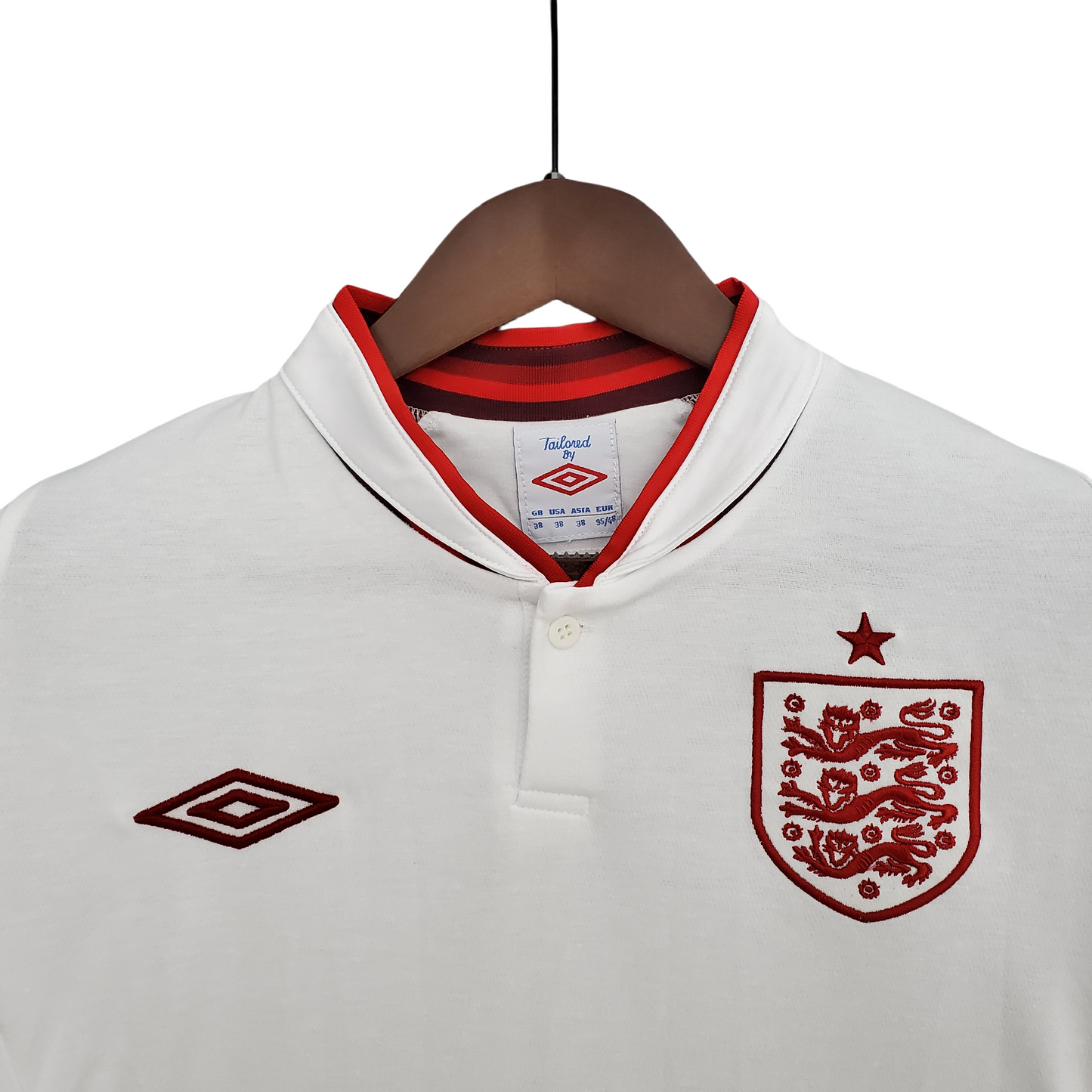 2012 England Home Retro Shirt