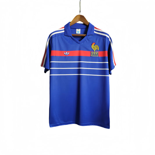 1984-1986 European Cup Champions France Home Vintage Shirt