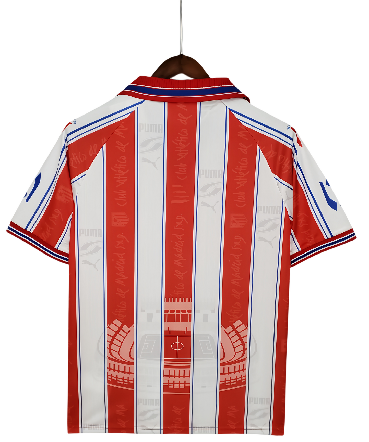 1996/1997 Atlético de Madrid Home Retro Shirt