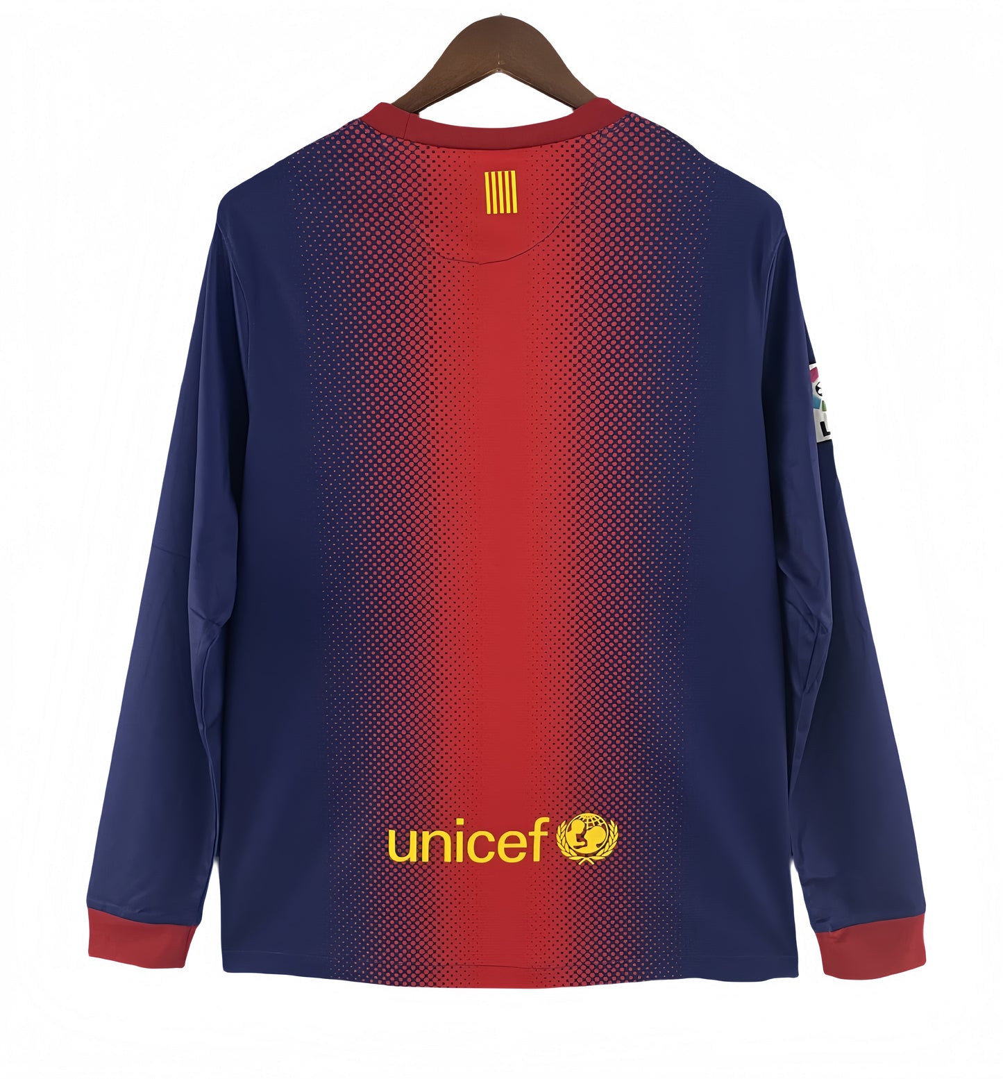 2012/2013 Long Sleeve Barcelona Home Retro Shirt