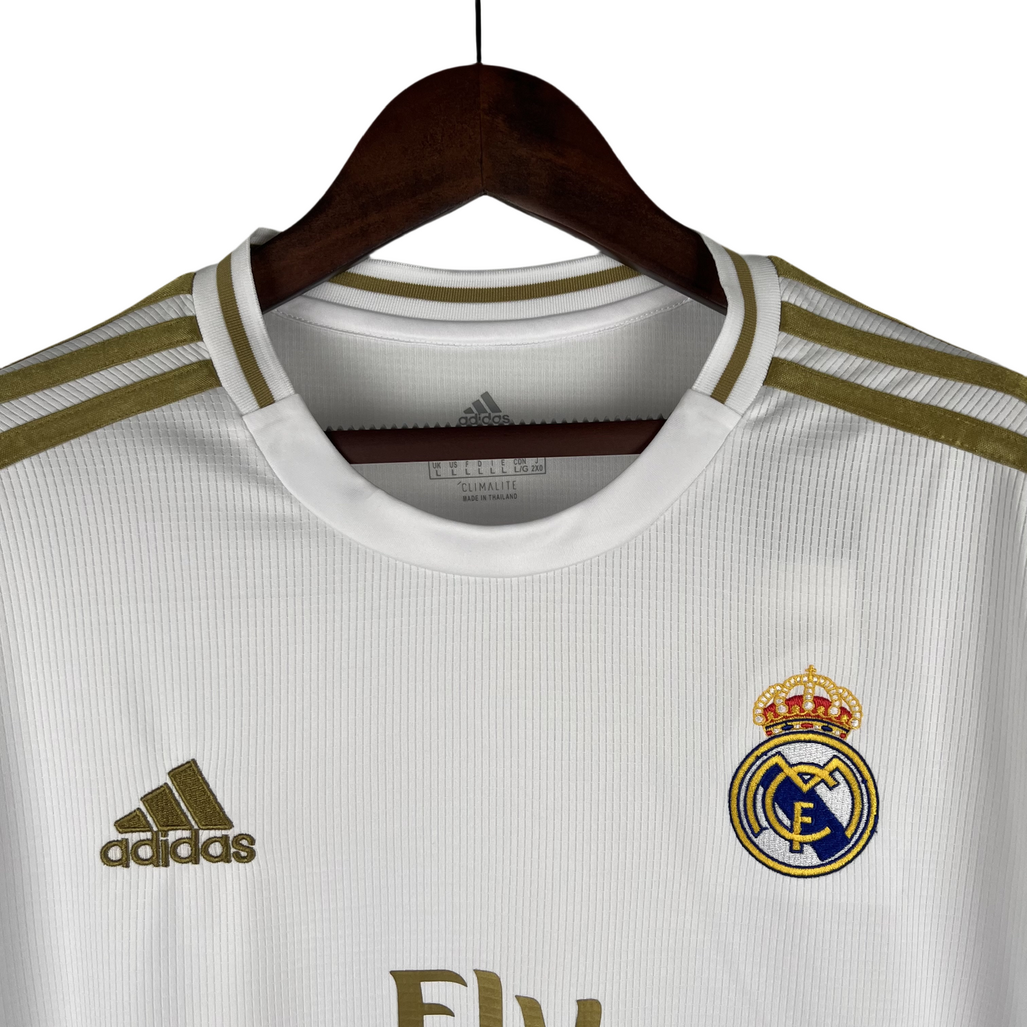 2019/2020 Real Madrid Long Sleeve Home Retro Shirt
