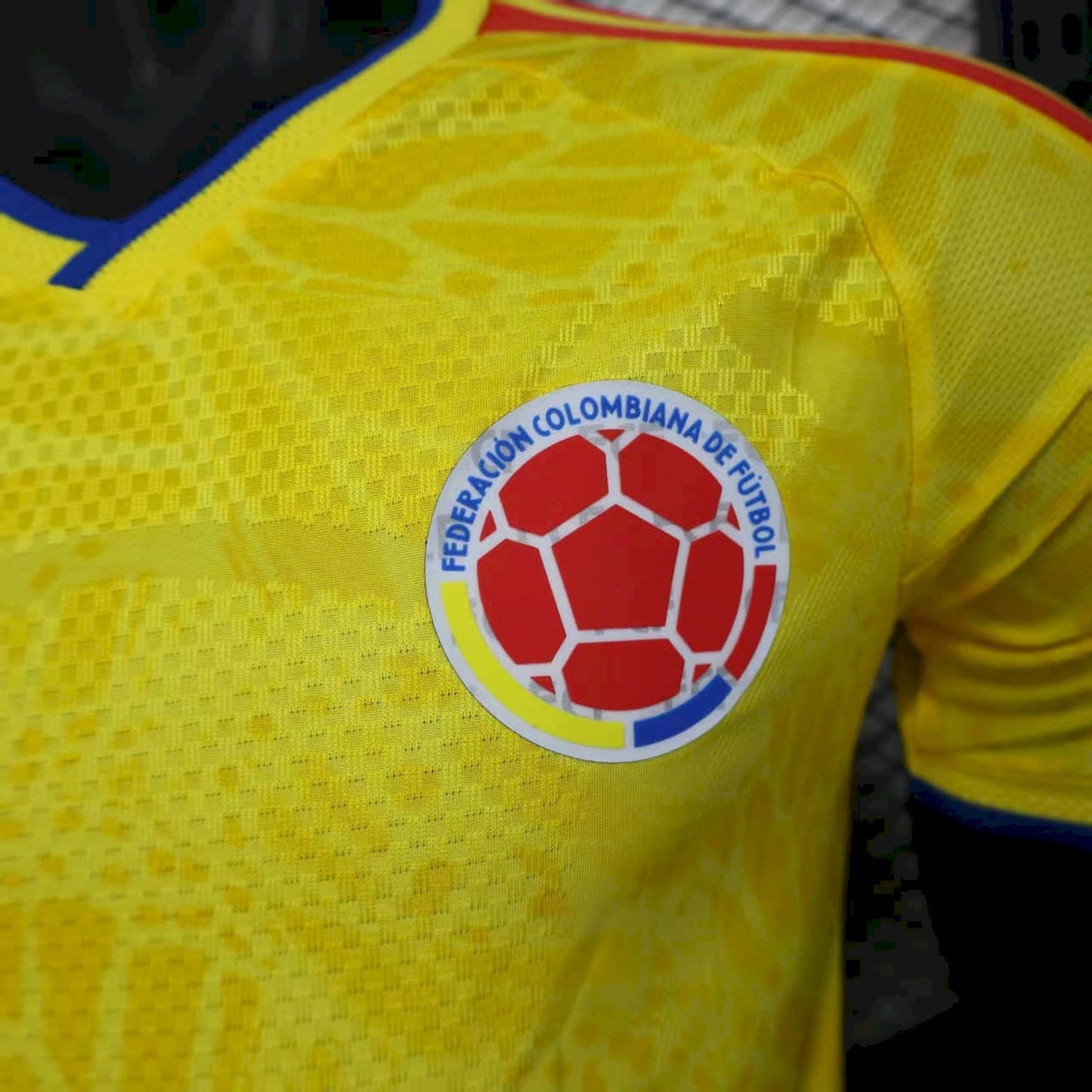 Mens Colombia World Cup Home Jersey Version shirt（Player）2026