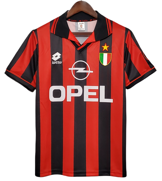 1996/1997 Retro Season AC Milan Home Shirt