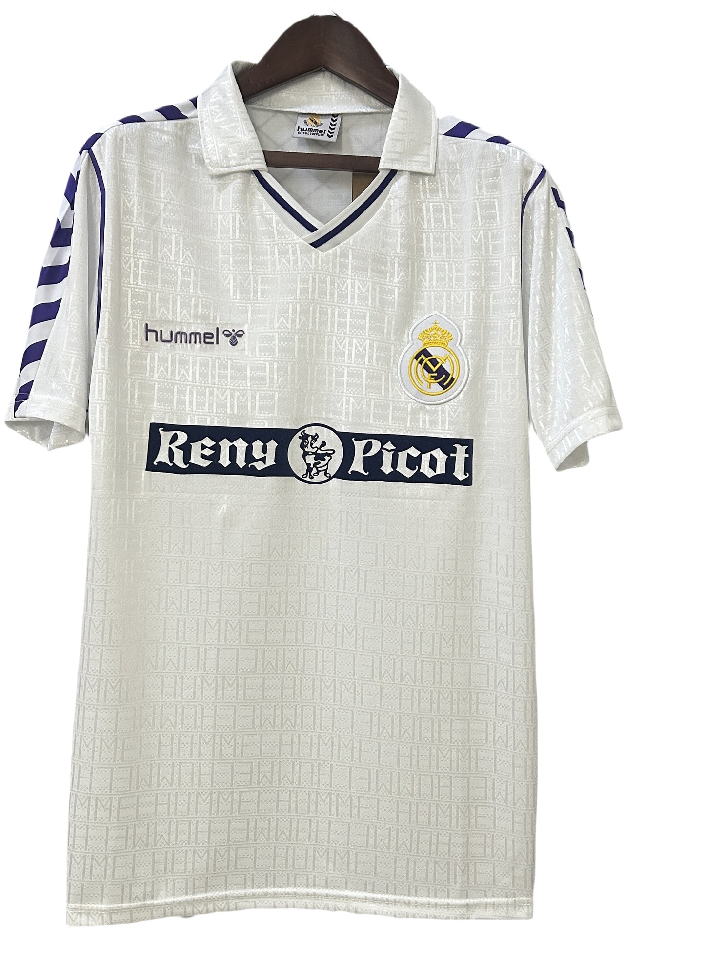 1989/1990 Real Madrid Home Retro Shirt