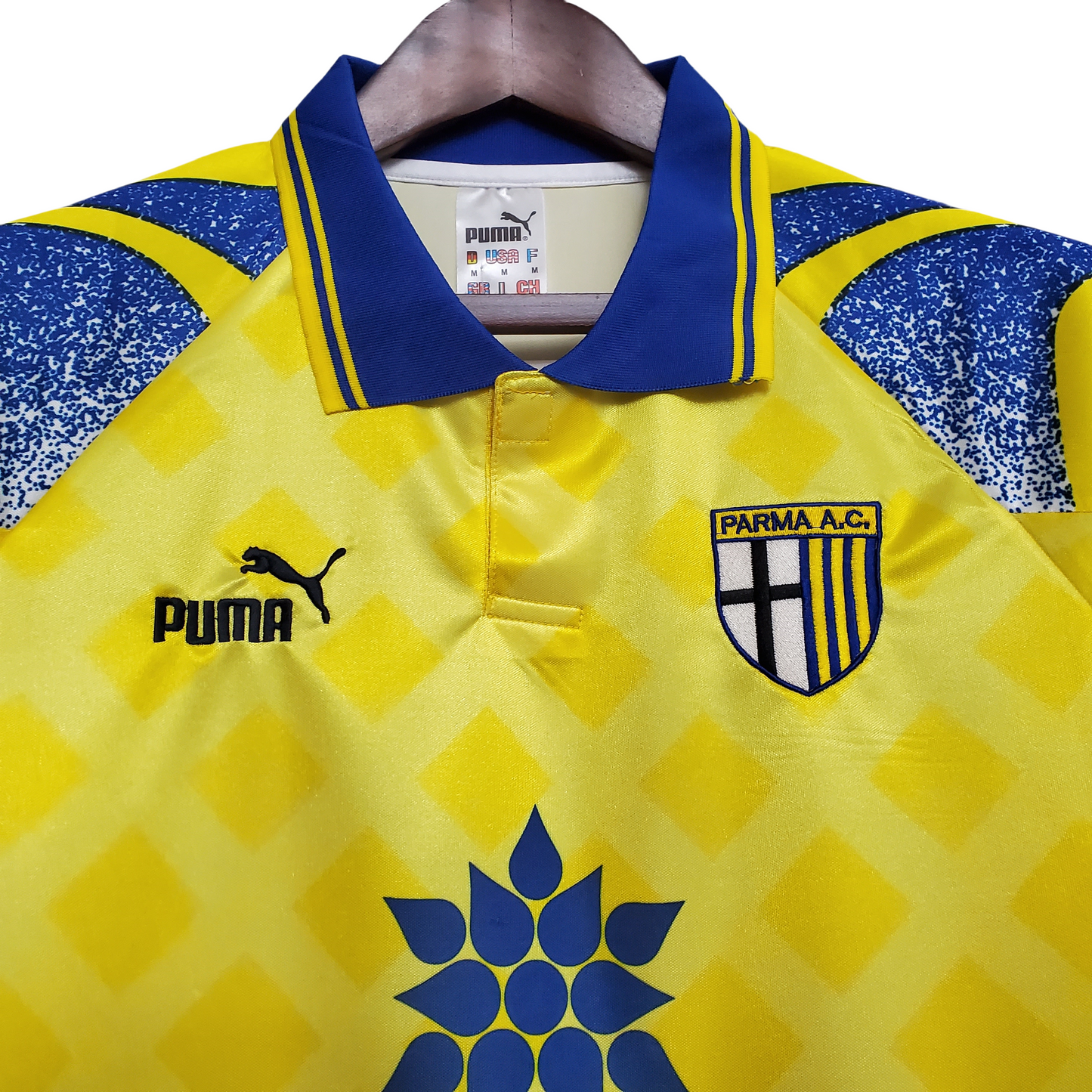 1995/1997 Vintage Parma Yellow Shirt