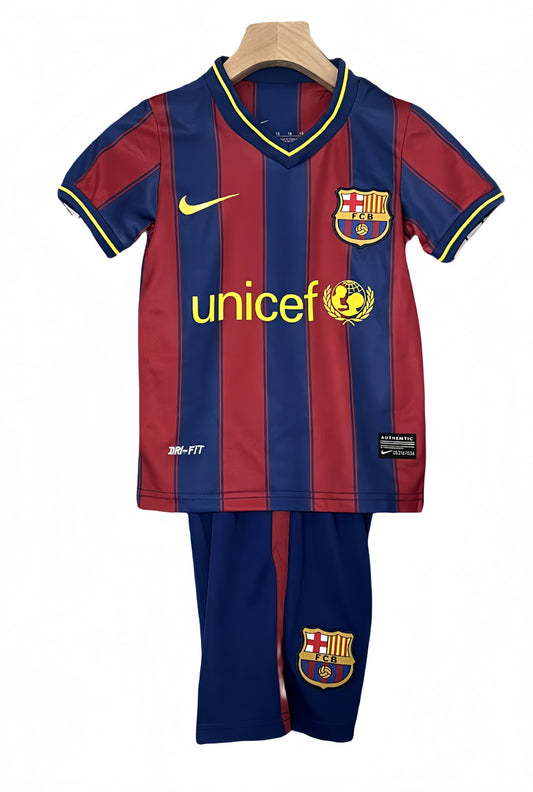 2009/2010 Barcelona Home Shirt for Kids