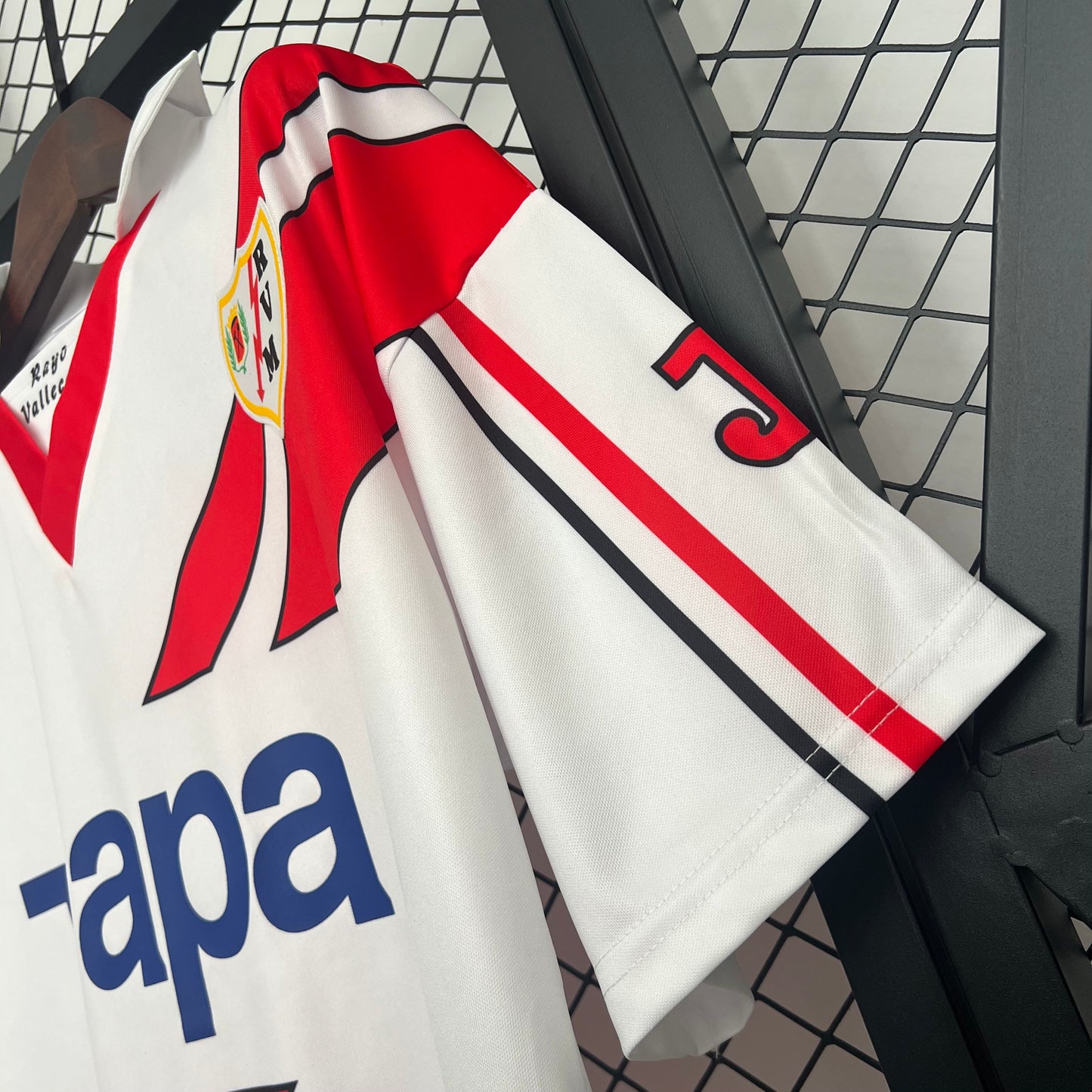 97/98 Rayo Vallecano Home Retro Shirt