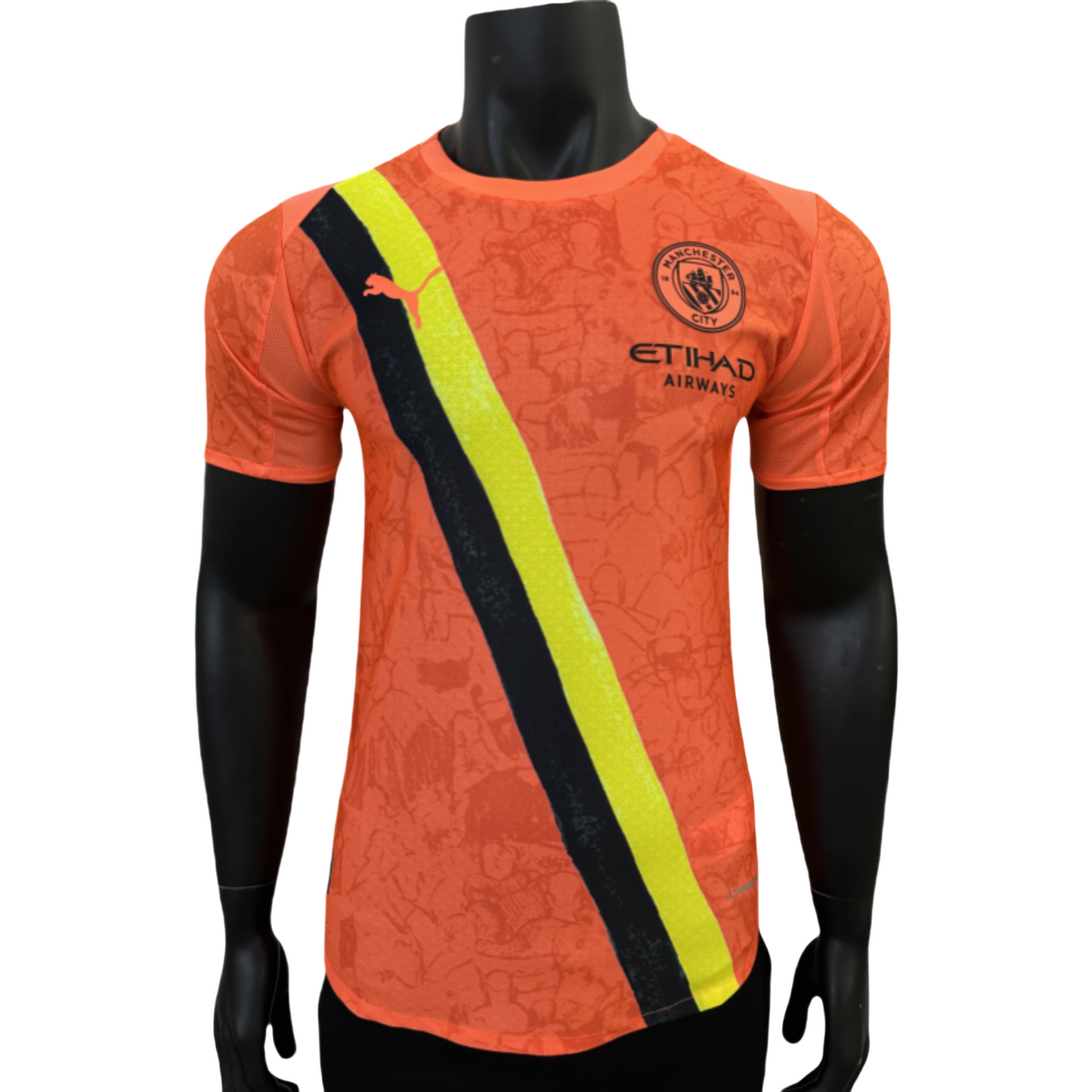 2025/2026 Manchester City Orange Player Shirt