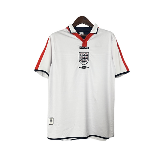 2004 England Home Retro Shirt