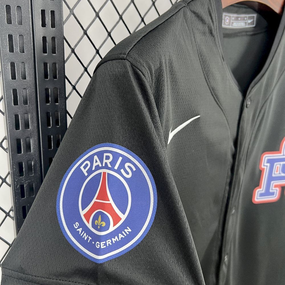 2025/26 Paris Saint-Germain US Pack Black Jersey