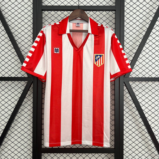 82/83 Atletico Madrid Home Retro Shirt