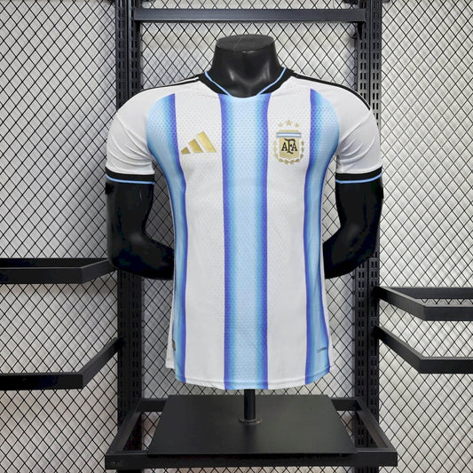 Mens Argentina World Cup Home Jersey Version shirt（Player） 2026