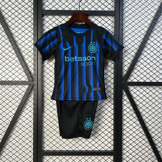 25/26 Inter Milan Home Shirt for Kids