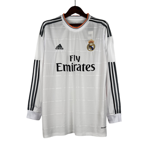 2013/2014 Real Madrid Home Retro Long Sleeve Shirt