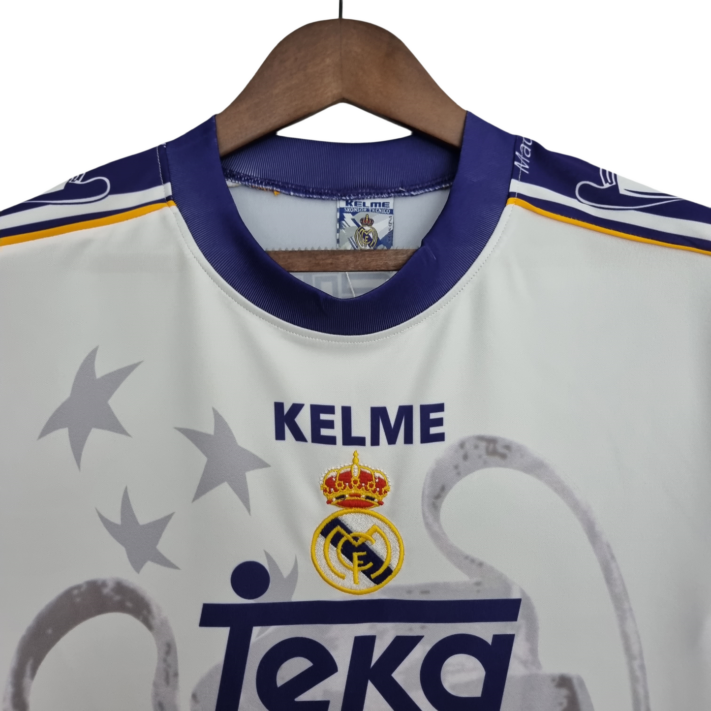 1997-1998 Real Madrid Champions League 7-time Champions League commemorative vintage shirt