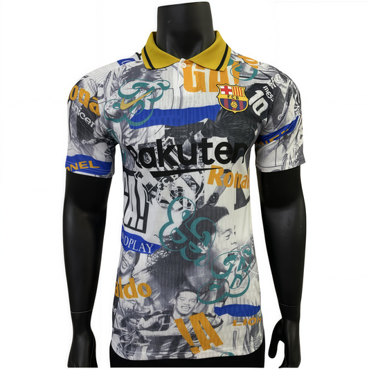 2025/2026 Barcelona Aldo Graffiti Edition Shirt（Player）