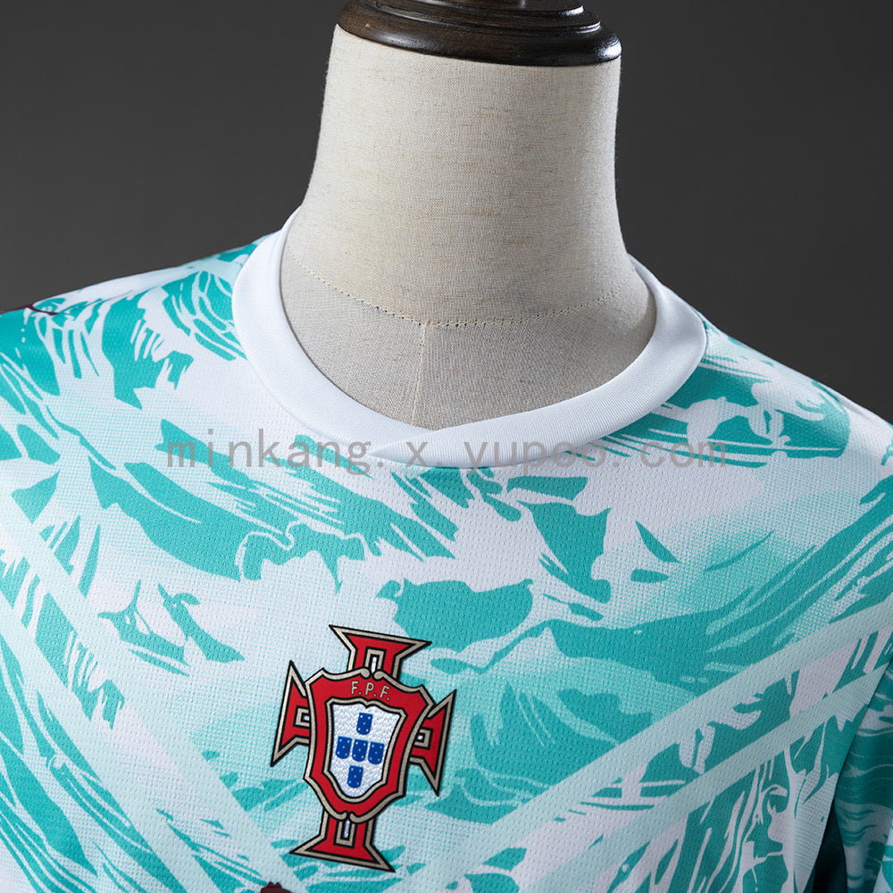 2026 Portugal Away Fan Edition Long-Sleeve Jersey
