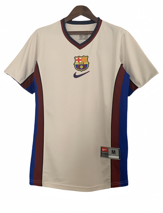 1998/1999 Barcelona Season Away Review Shirt