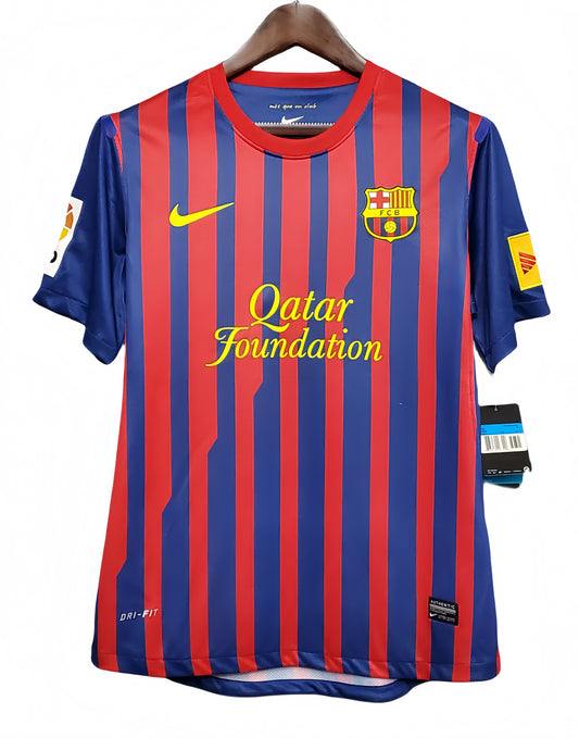 2011/2012 Barcelona season retro home shirt