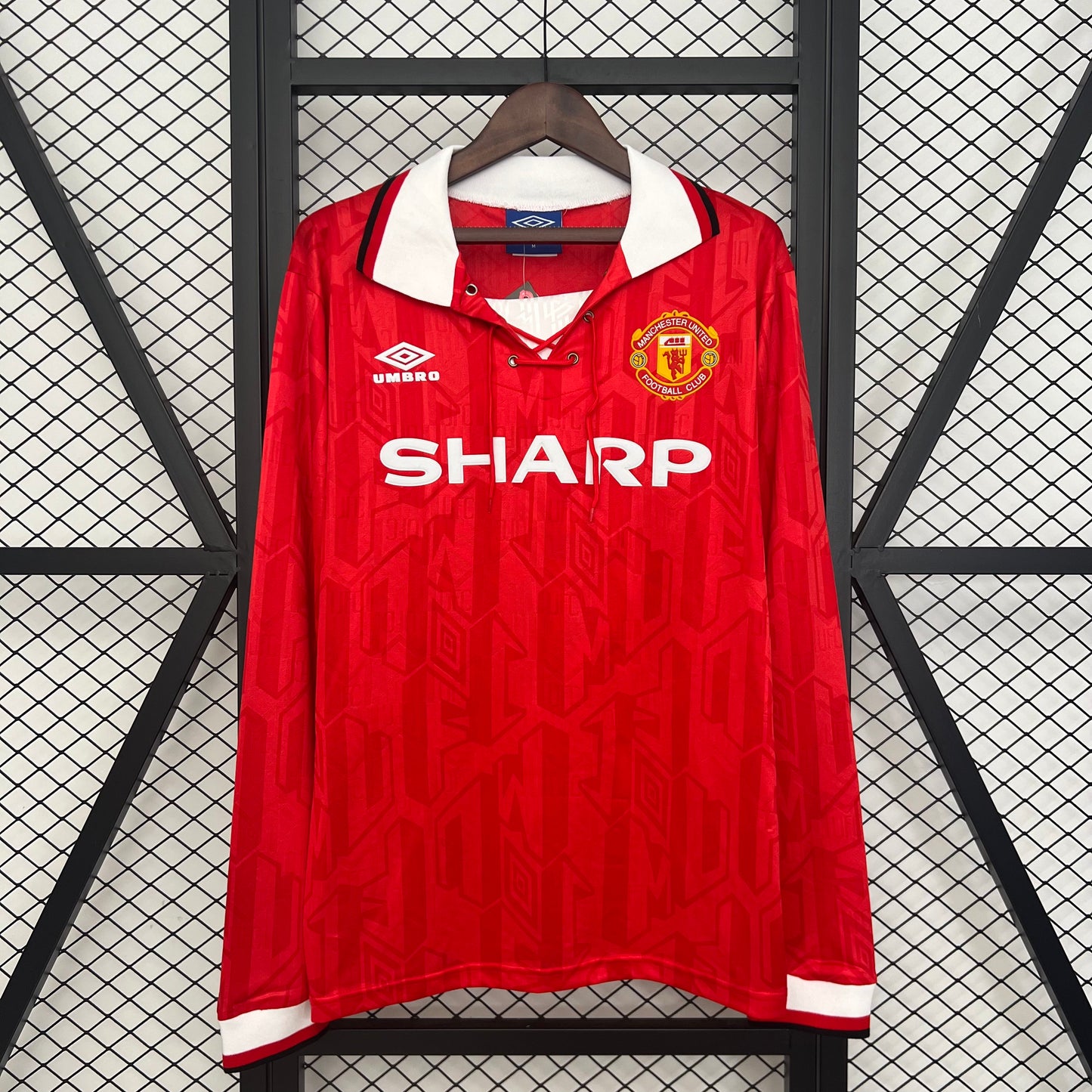92/94 M-U Long Sleeve Home Retro Shirts