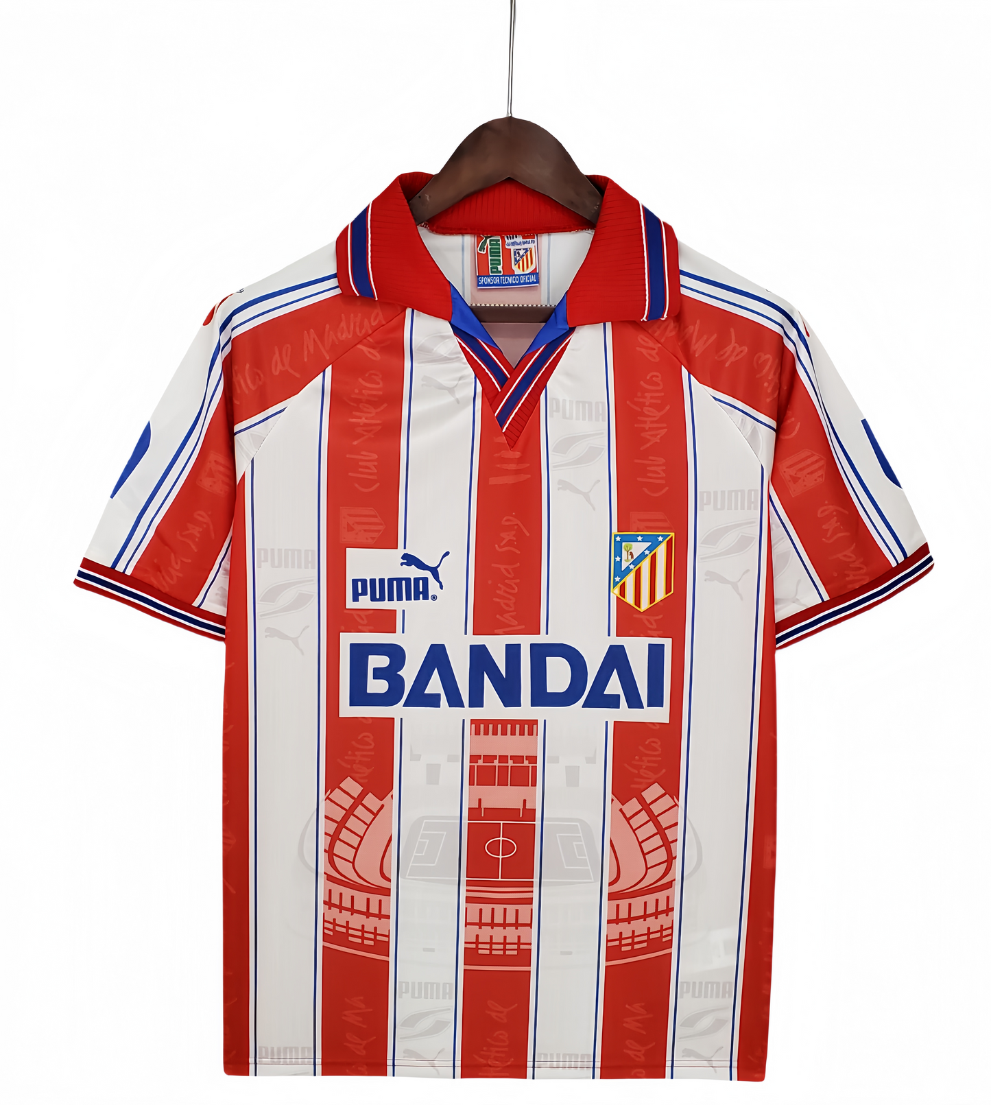 1996/1997 Atlético de Madrid Home Retro Shirt